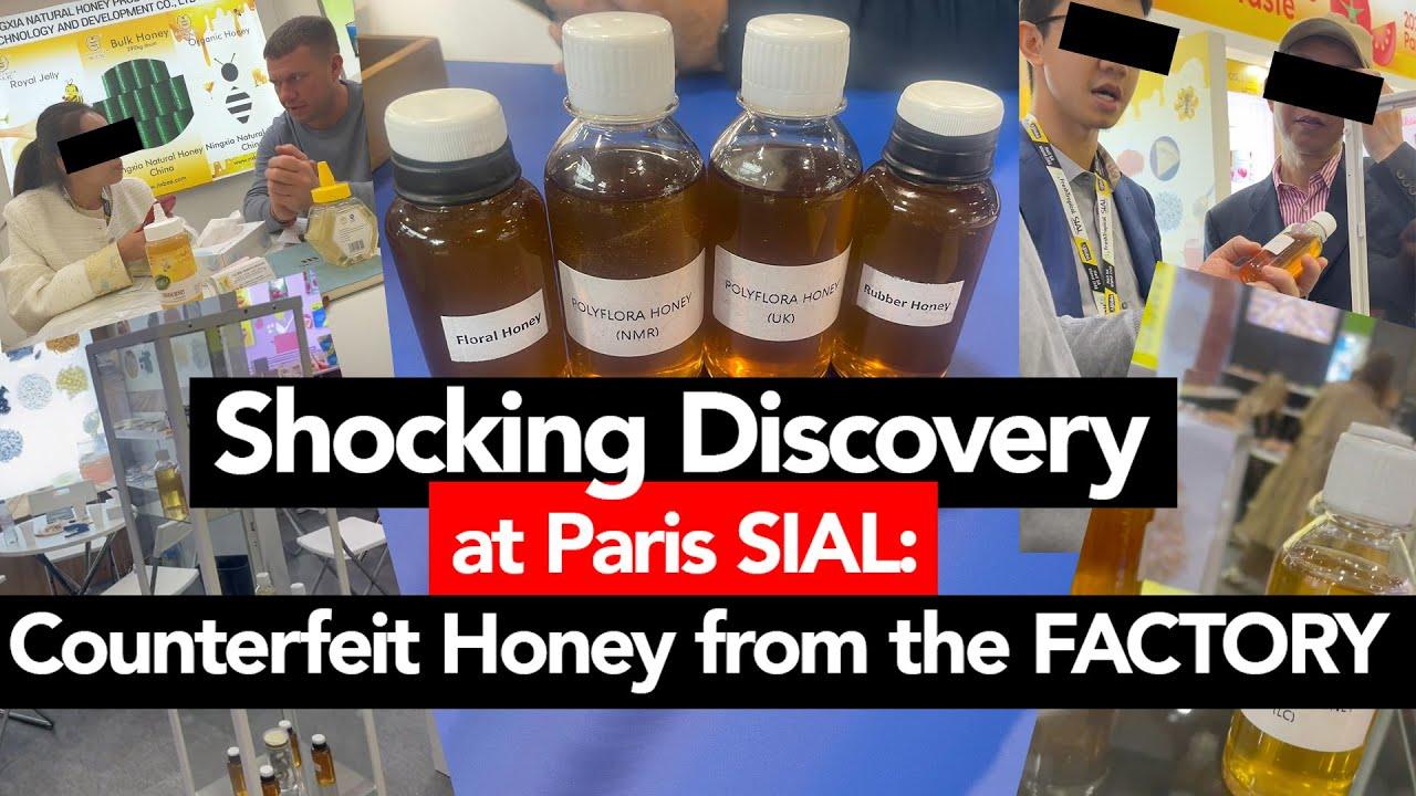 Ohne Worte: Fake Honey auf Fachmesse der Lebensmittelindustrie